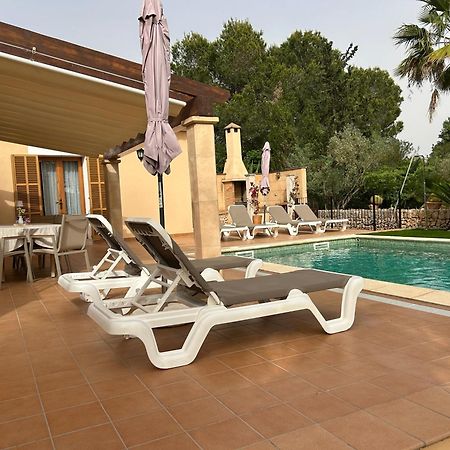 Casa Rural, Finca Rustica Con Piscina Cas Padrins De Campos, Mallorca Buitenkant foto