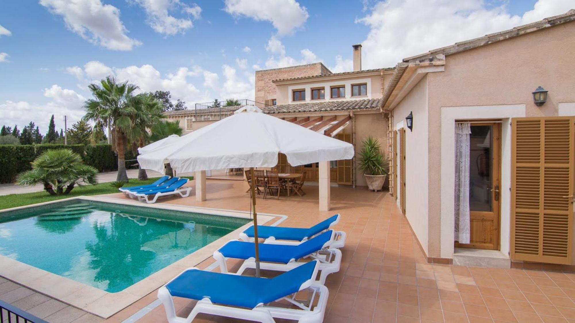 Casa Rural, Finca Rustica Con Piscina Cas Padrins De Campos, Mallorca Buitenkant foto