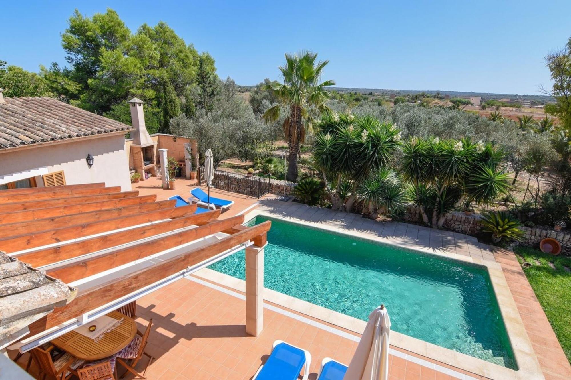 Casa Rural, Finca Rustica Con Piscina Cas Padrins De Campos, Mallorca Buitenkant foto