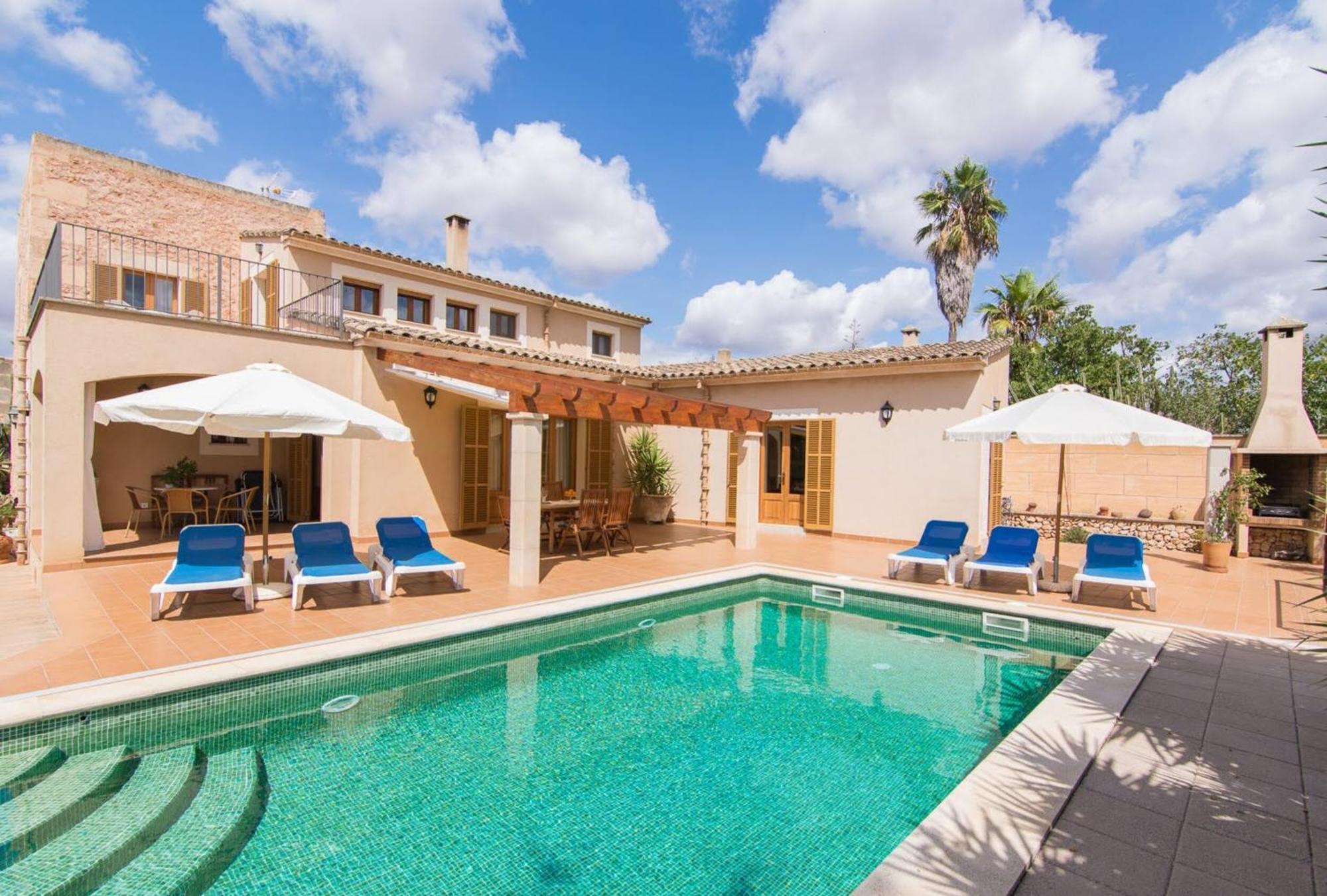 Casa Rural, Finca Rustica Con Piscina Cas Padrins De Campos, Mallorca Buitenkant foto