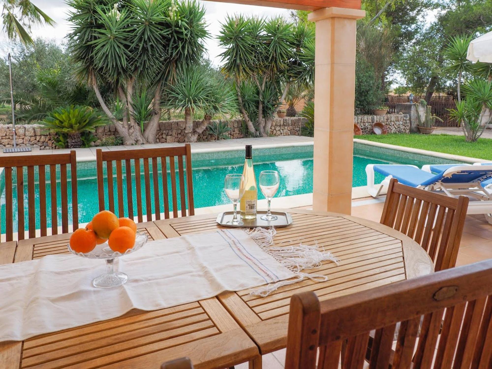 Casa Rural, Finca Rustica Con Piscina Cas Padrins De Campos, Mallorca Buitenkant foto