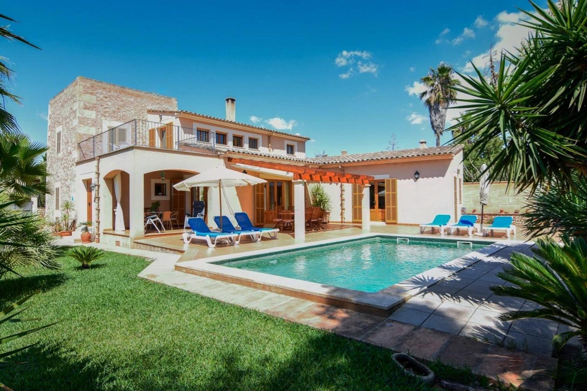 Casa Rural, Finca Rustica Con Piscina Cas Padrins De Campos, Mallorca Buitenkant foto