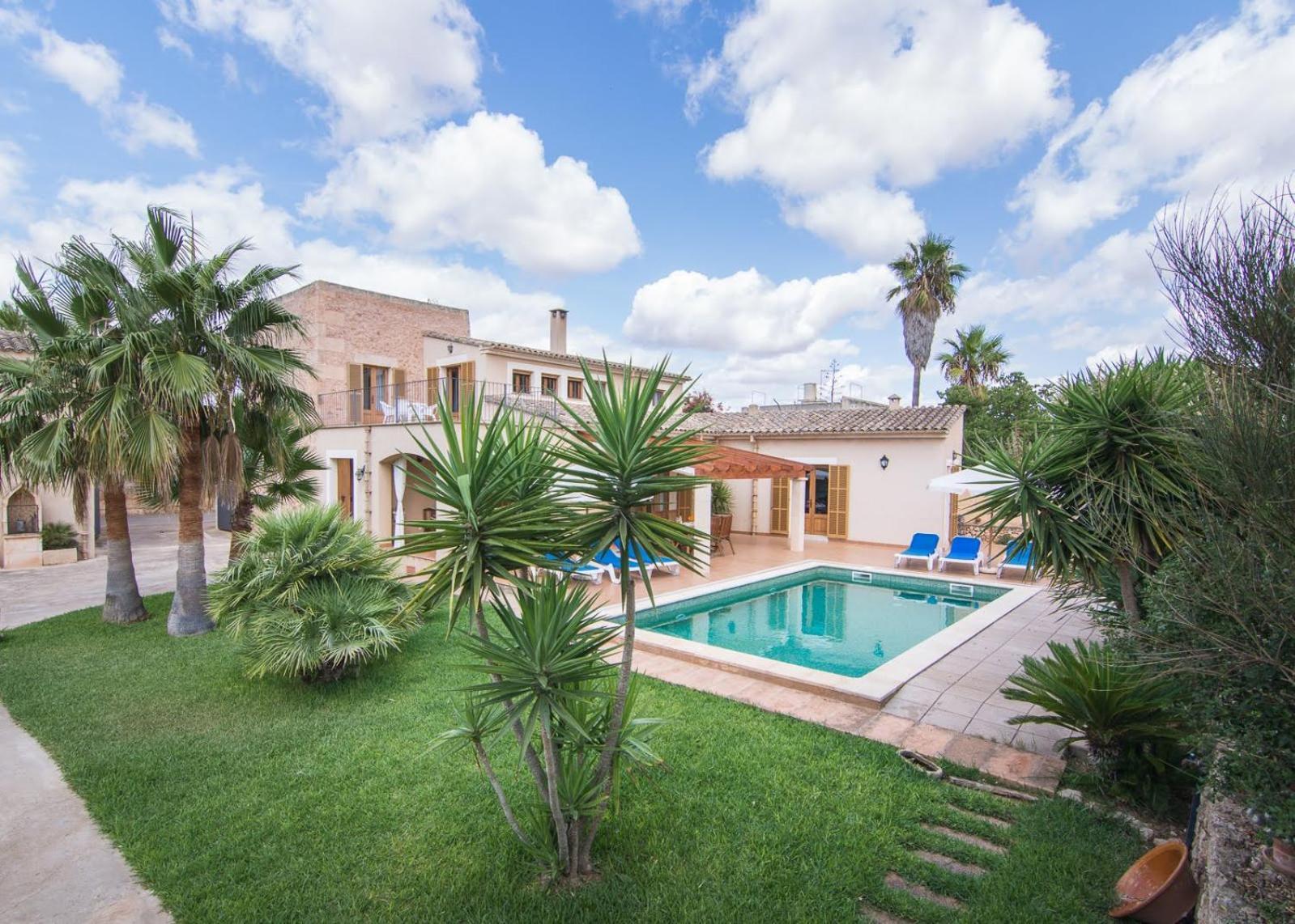 Casa Rural, Finca Rustica Con Piscina Cas Padrins De Campos, Mallorca Buitenkant foto