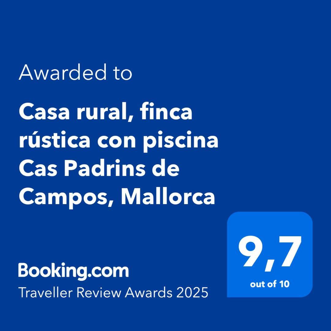 Casa Rural, Finca Rustica Con Piscina Cas Padrins De Campos, Mallorca Buitenkant foto