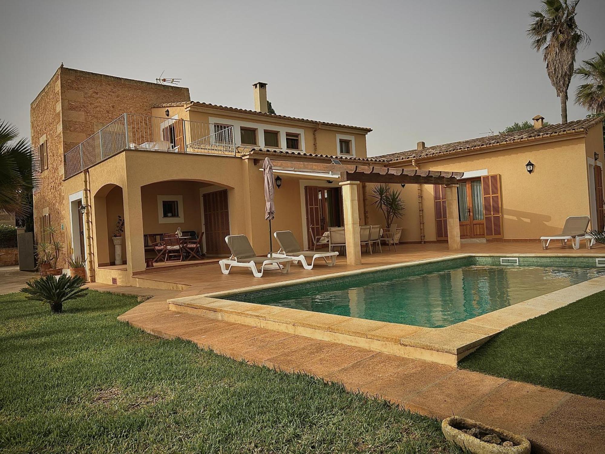 Casa Rural, Finca Rustica Con Piscina Cas Padrins De Campos, Mallorca Buitenkant foto