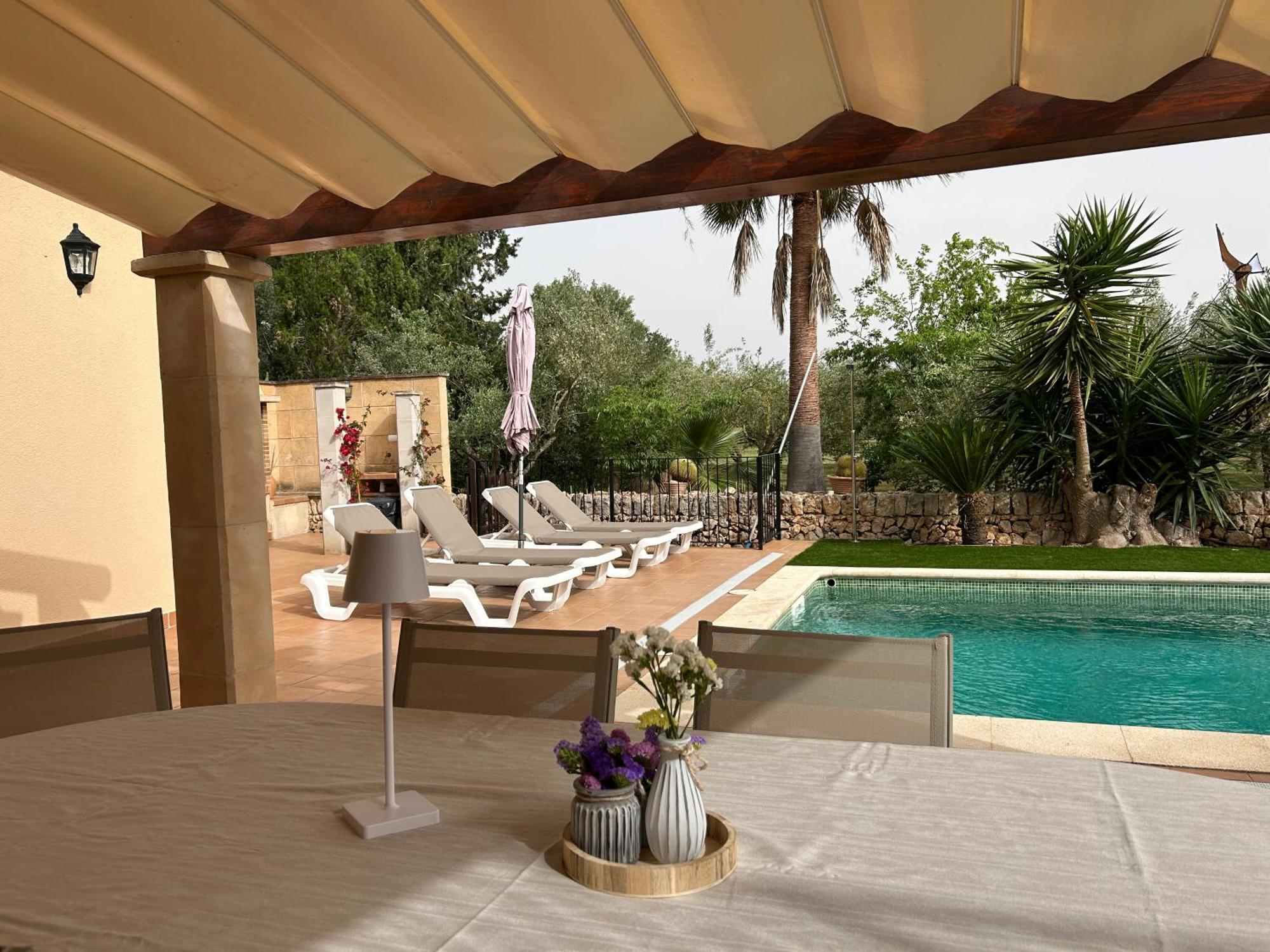 Casa Rural, Finca Rustica Con Piscina Cas Padrins De Campos, Mallorca Buitenkant foto